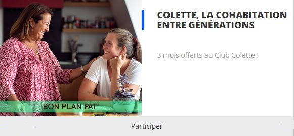 Cliquez ici pour tester Colette